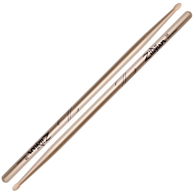 Zildjian 5A Chroma Stick In Metallic Gold 1 Zildjian 5A Chroma Stick In Metallic Gold