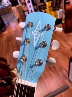USED Alvarez RF22SLB Acoustic Guitar Satin Light Blue W/Case 9 USED Alvarez RF22SLB Acoustic Guitar Satin Light Blue W/Case -musical instrument alvarez 5