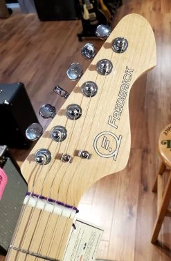 Frederick Orbitron Black Maple Neck -musical instrument blackorbitronhead