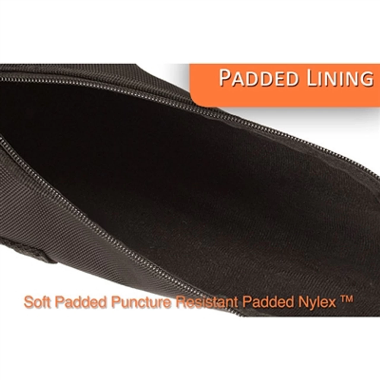 Protec French Horn Padded Mute Bag Black 8 Protec French Horn Padded Mute Bag Black - Image 8