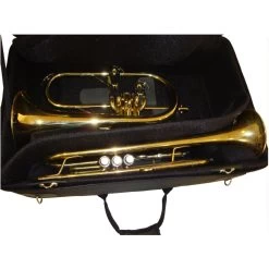 Marcus Bonna 2 Trumpets And Flugel Case- Black -musical instrument e3zguy7ab8sez61wcila 98684.1598615465