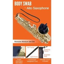 Protec Body Swab: Alto Saxophone