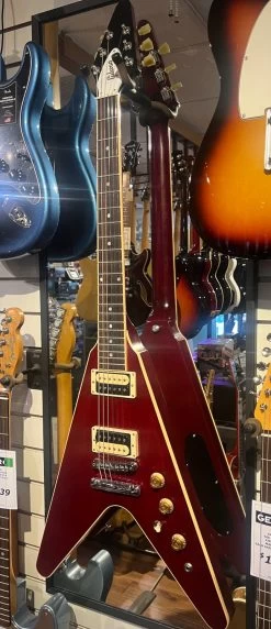 USED Gibson 2016 Flying V Pro T Cherry Red W/Case -musical instrument flyingv 3