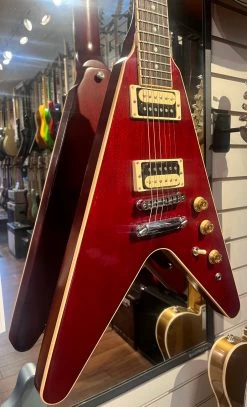 USED Gibson 2016 Flying V Pro T Cherry Red W/Case -musical instrument flyingv 4