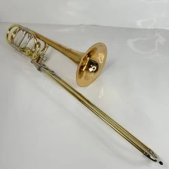 Used S. E. Shires Bb/F/Gb/D Independent Bass Trombone (SN: 12048)