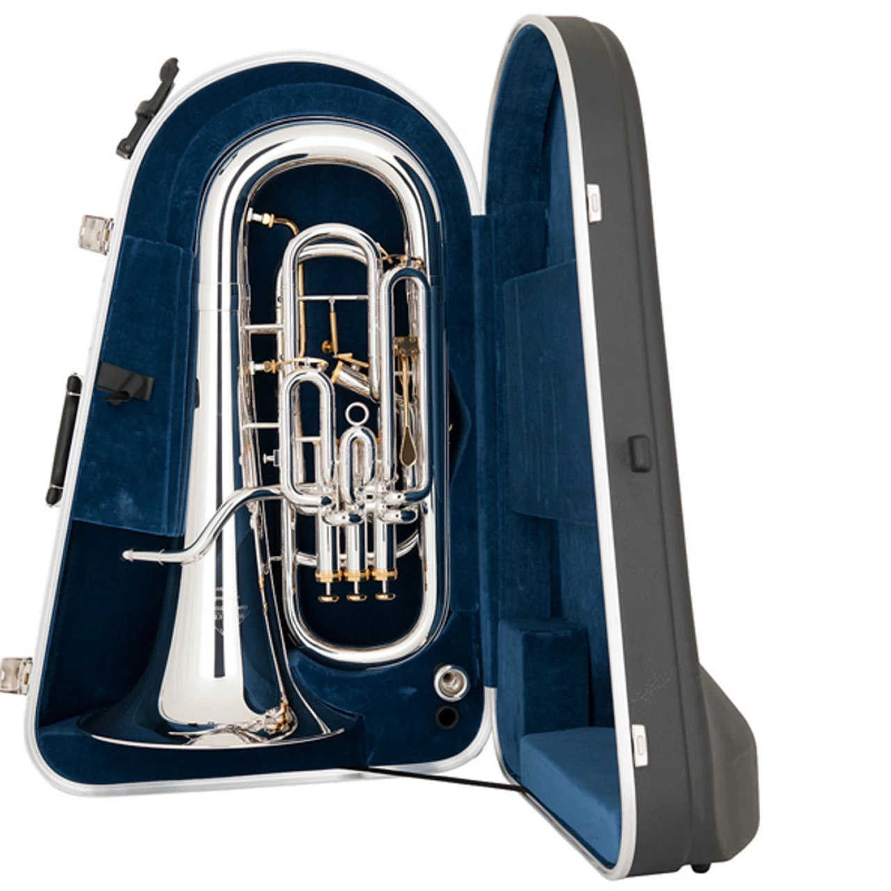 Miraphone Euphonium Model M5050 Silver Plate 2 Miraphone Euphonium Model M5050 Silver Plate - Image 2