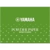Yamaha Powdered Pad Paper; 50 Sheets Per Pack