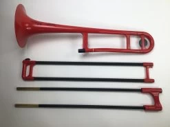 Used PBone Red Bb Tenor Trombone - Signed By Joseph Alessi! [894] -musical instrument jqosu2cemf0anfinemed 87512.1646769672