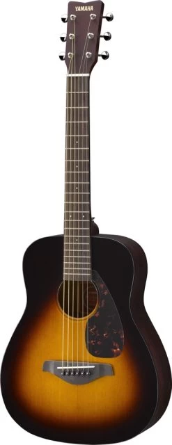 Yamaha JR2S 3/4 Acoustic Solid Top Guitar In Tobacco Brown Sunburst With Bag