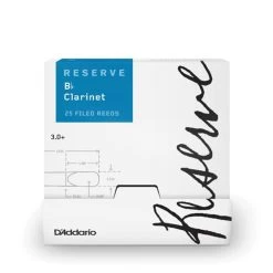 Rico D'Addario Reserve Bb Clarinet 25-Count Single-Sealed Reeds
