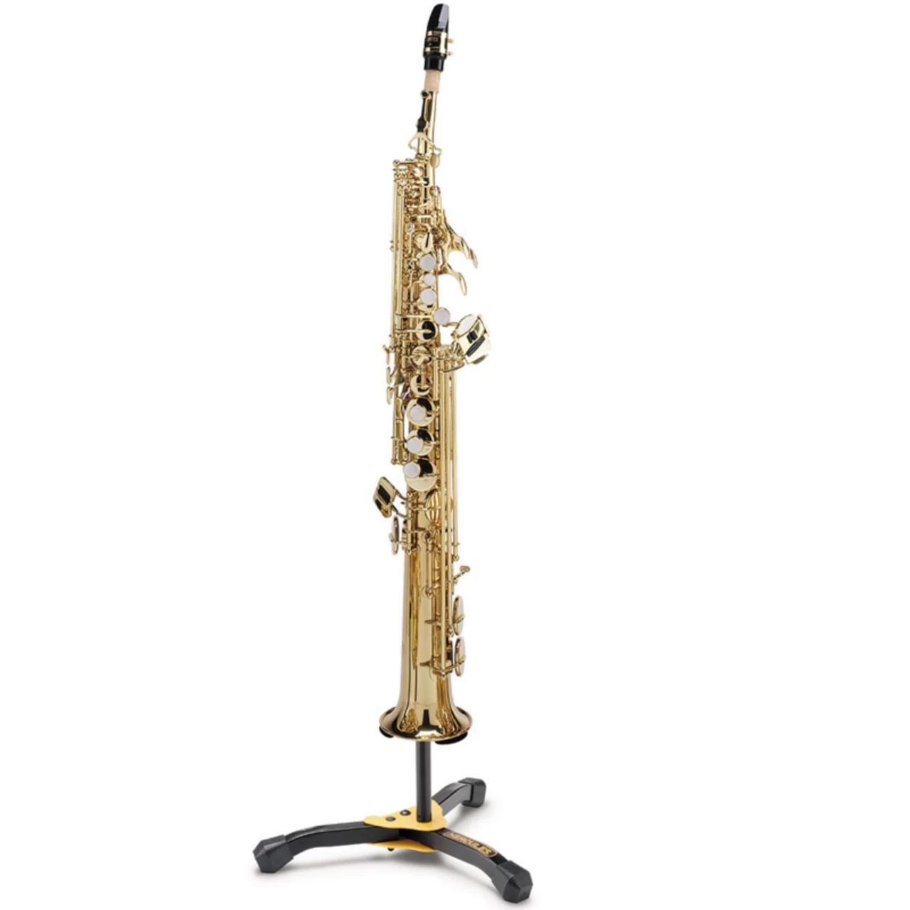 Hercules DS531BB Soprano Sax /Flugel Horn Stand W/ Bag 1 Hercules DS531BB Soprano Sax /Flugel Horn Stand W/ Bag