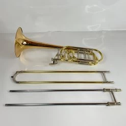 Used S. E. Shires Bb/F/Gb/D Independent Bass Trombone (SN: 12048) -musical instrument naajneko3kpfwj7afosj 41112.1695385106