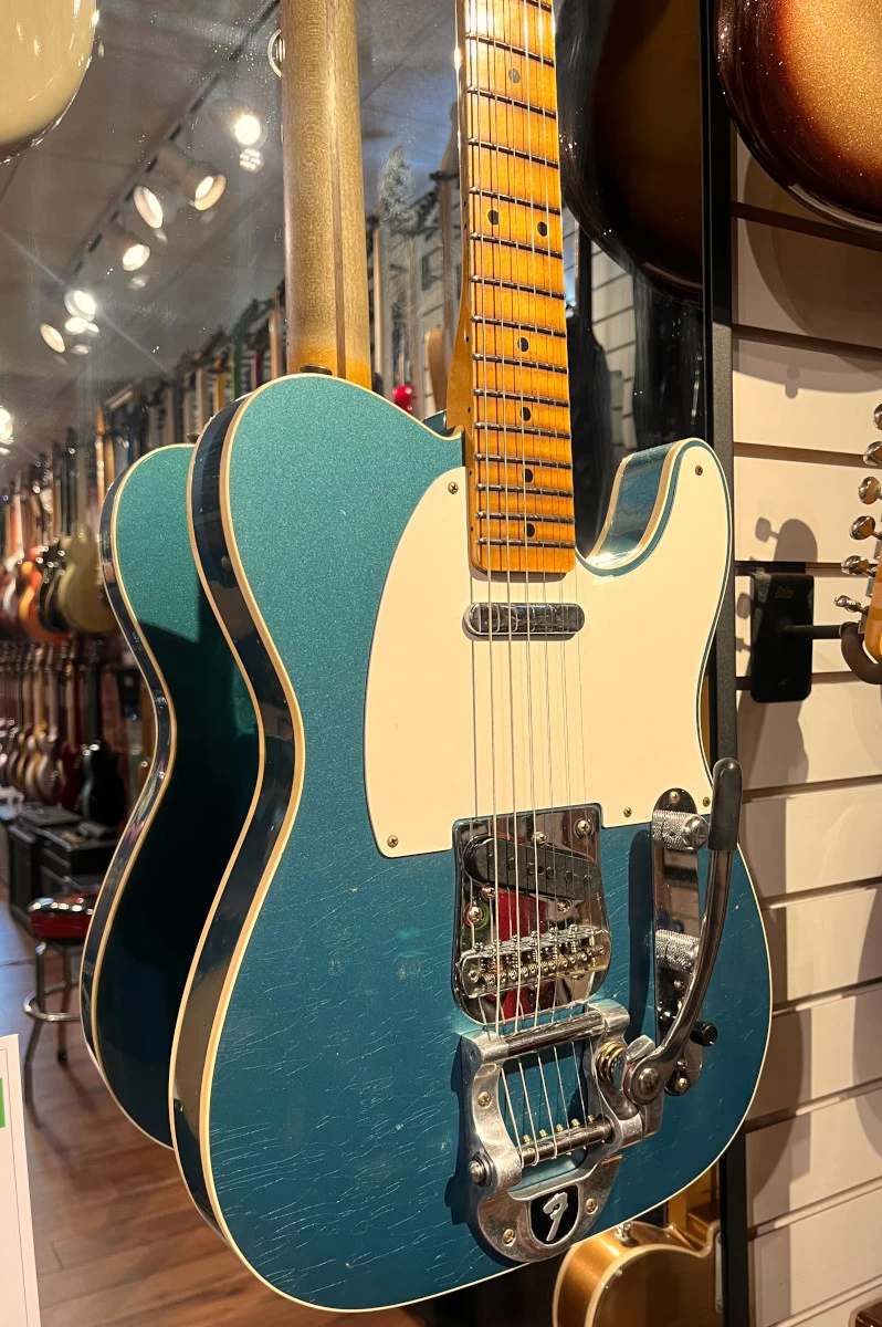 Fender Custom Shop Limited Twisted Tele Custom Journeyman Relic Aged Ocean Turq 5 Fender Custom Shop Limited Twisted Tele Custom Journeyman Relic Aged Ocean Turq - Image 5