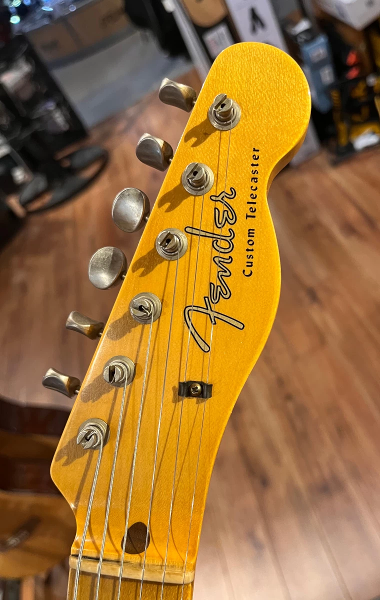 Fender Custom Shop Limited Twisted Tele Custom Journeyman Relic Aged Ocean Turq 7 Fender Custom Shop Limited Twisted Tele Custom Journeyman Relic Aged Ocean Turq - Image 7