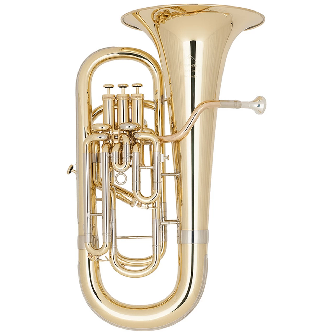 Miraphone M5050 4 Valve Compensating Euphonium - No Trigger, No Case 2 Miraphone M5050 4 Valve Compensating Euphonium - No Trigger, No Case - Image 2