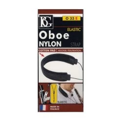 Oboe Nylon Strap, Elastic, 2 LP Connect