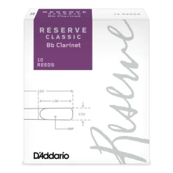Rico D'Addario Reserve Classic Bb Clarinet Reeds 10 Pack #2