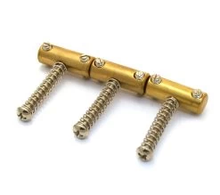 Fender American Vintage Telecaster Compensated Bridge Saddles Brass