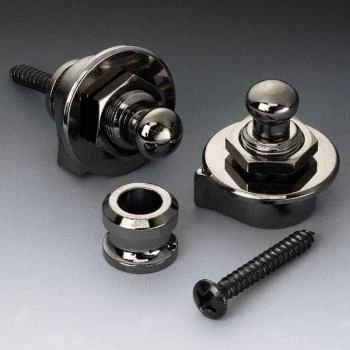 Schaller Strap Locks, Ruthenium 14010601 1 Schaller Strap Locks, Ruthenium 14010601