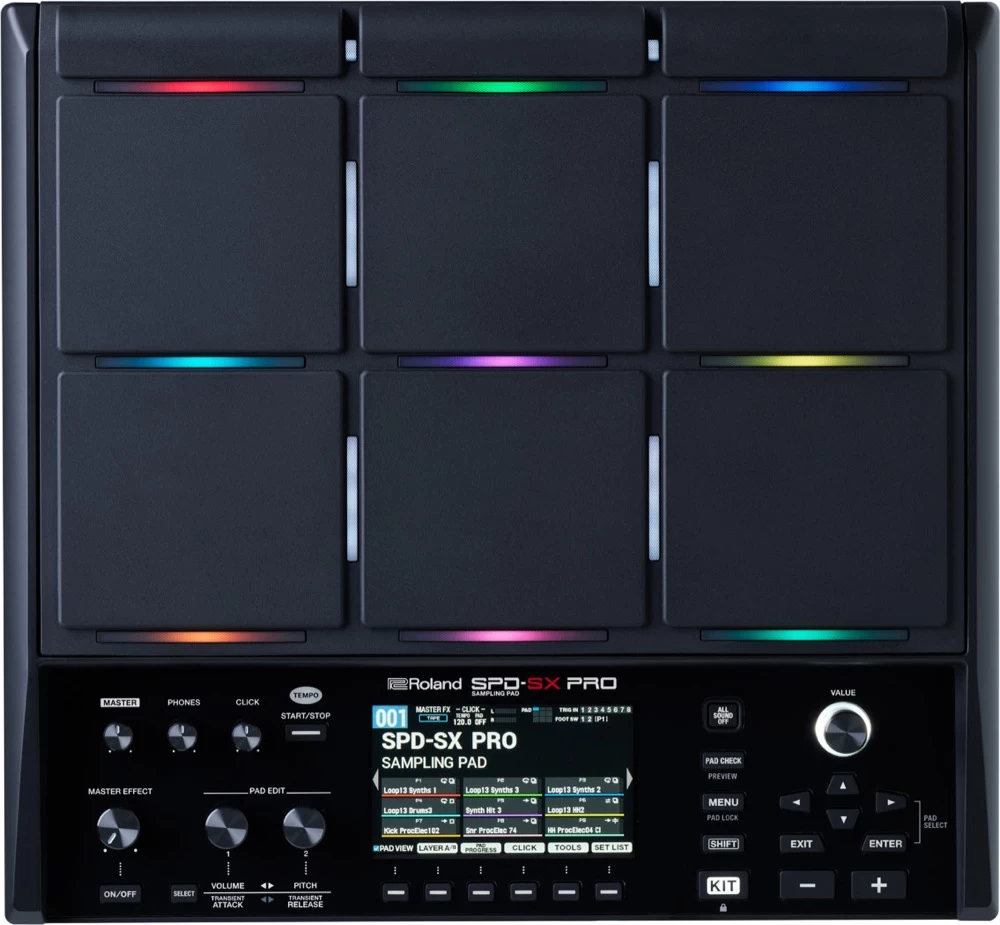 Roland SPD-SX-PRO Percussion Sampling Pad 1 Roland SPD-SX-PRO Percussion Sampling Pad