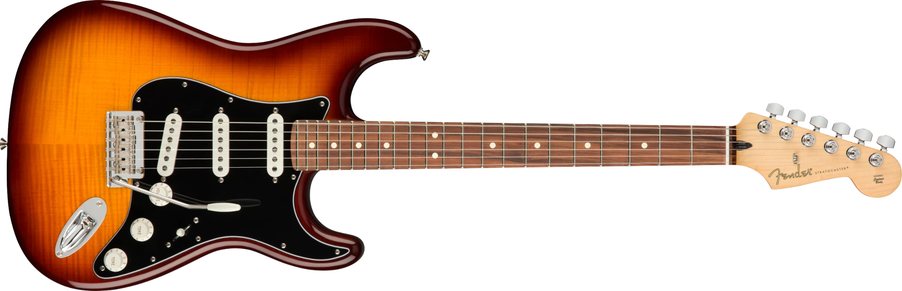 Fender Player Strat Plus Top PF In Tobacco Sunburst