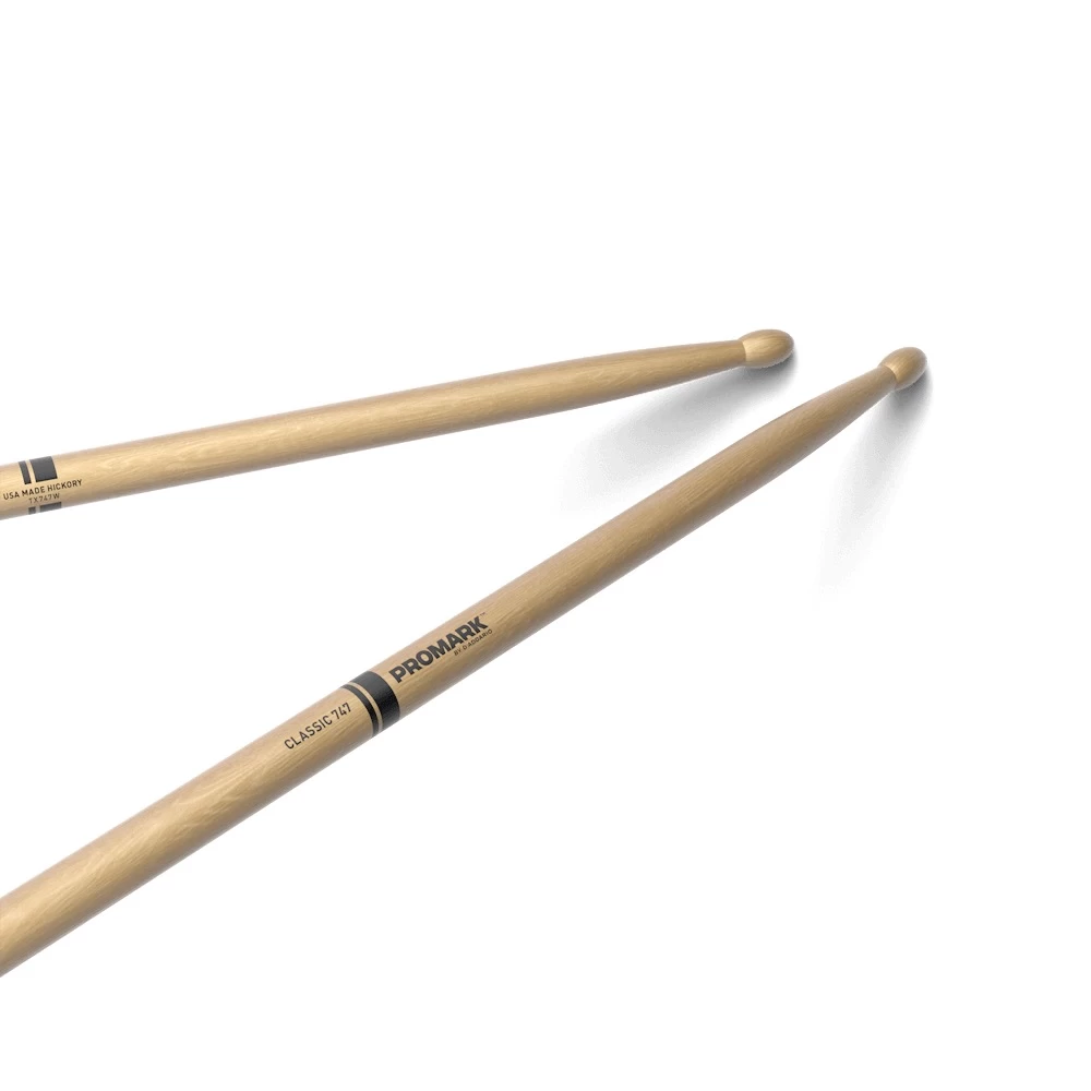 Promark 747 Hickory Wood Tip 1 Promark 747 Hickory Wood Tip